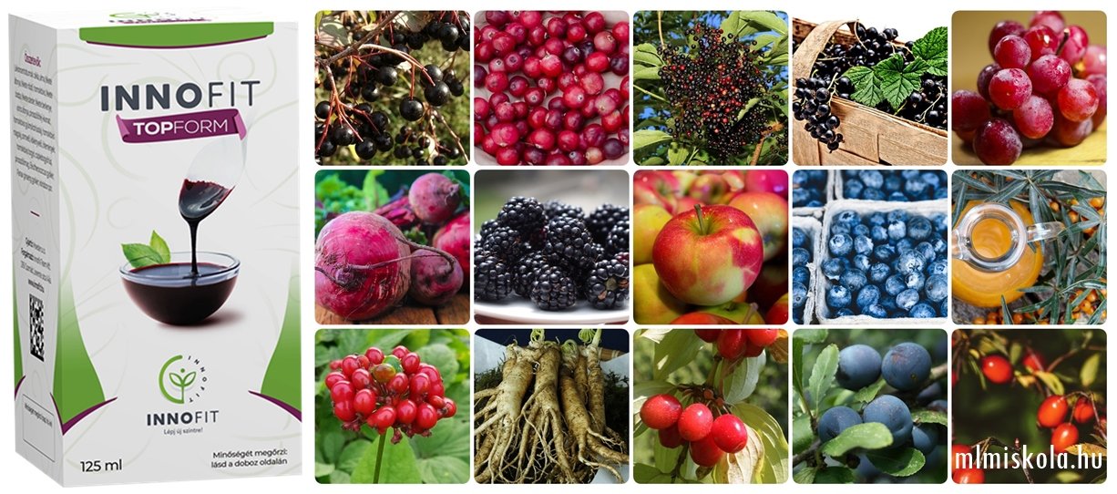 innofit topform, innofit termékek
